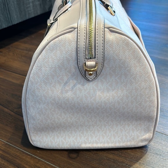 Michael Kors NWT Jet Set Travel Extra Large Duffle weekender Bag in Blush Pink. - Picture 4 of 13